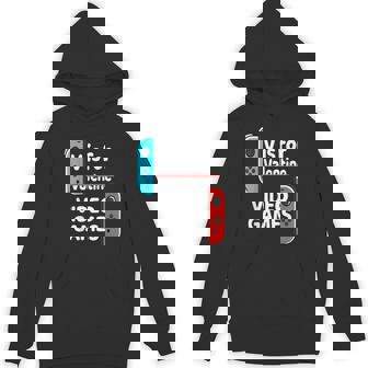 V Is For Video Games Valentines Day Game Hoodie - Seseable