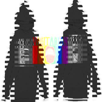 Vagitarian Lesbian Unicorn Rainbow Gay LGBTQ Adult Humor Top Unisex Hoodie - Monsterry