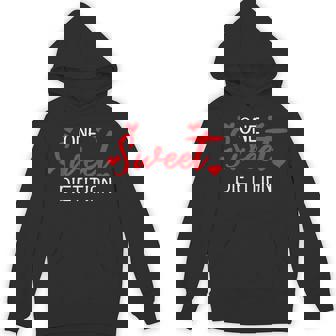 Valentines Day Dietitian Sweet Heart Unisex Hoodie - Monsterry