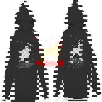 Valentine's Day Golden Retriever Heart Dog Lover Unisex Hoodie - Monsterry