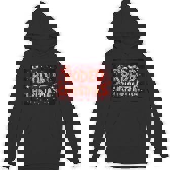 Vibrant Festive Rodeo Christmas Tank Top Unisex Hoodie - Monsterry