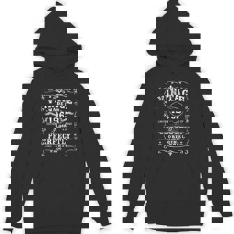Vintage 60th Birthday 1963 Aged To Perfection-60 Years Old Unisex Hoodie - Monsterry