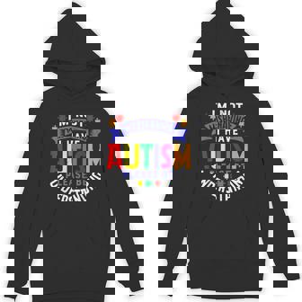 Vintage Autism Awareness I'm Not Misbehaving I Have Autism Unisex Hoodie - Monsterry