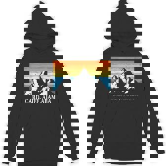 Vintage Cardiff Alabama Mountain Hiking Souvenir Print Unisex Hoodie - Monsterry