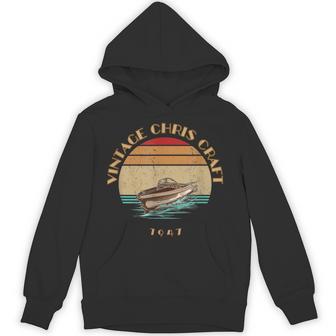Vintage Chris Craft Boat Hoodie - Thegiftio UK
