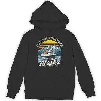 Vintage Cruisin Together Alaska 2025 Friend Family Cruise Hoodie - Monsterry
