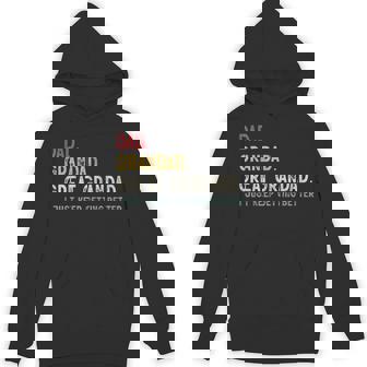 Vintage Dad Grandad Great Grandad I Just Keep Getting Better Hoodie - Monsterry