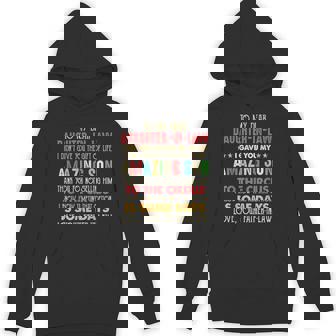 Vintage To My Dear Daughter In Law Amazing Son Circus Unisex Hoodie - Monsterry