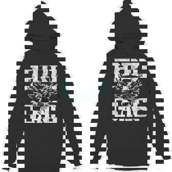 Vintage Eagles Flying Eagles Fly Bird Gang Inspirational Hoodie | Mazezy