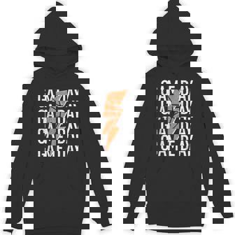 Vintage Game Day Basketball Lightning Bolt Team Sport Hoodie - Seseable