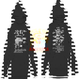 Vintage Gulf Of Usa America Est 2025 Trump Hoodie - Thegiftio
