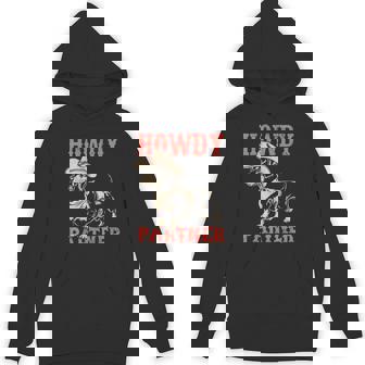Vintage Howdy Partner Dachshund Cowboy Puppy Dogs Parents Unisex Hoodie - Monsterry