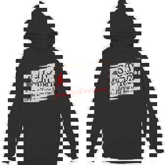 Vintage Jesus Christ Go To Church Or The Devil Will Get You Hoodie - Thegiftio UK