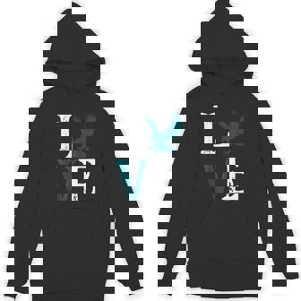 Vintage Love Eagles Flying Bird Inspirational Eagles Fly Hoodie | Mazezy