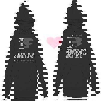 Vintage I Love Snow Days Unisex Hoodie - Monsterry