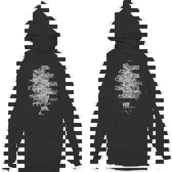 Vintage Oak Tree Tree Huggers Arborists Nature Lovers Unisex Hoodie - Monsterry