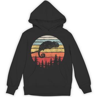Vintage Retro Chameleon Hoodie - Thegiftio UK