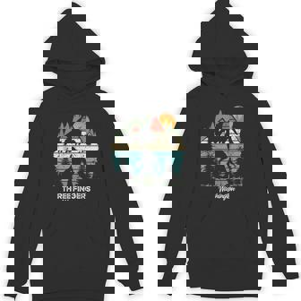 Vintage Three Fingers Washington National Park Retro 80's Unisex Hoodie - Monsterry