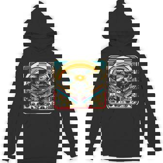 Vinyl Collecting Record Player Audiophile Vintage 80s 70s Unisex Hoodie - Monsterry