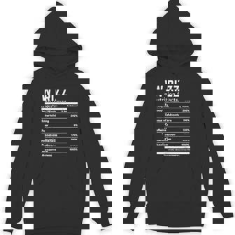 W Rizz Nutrition Facts Meme Rizzler Internet Memes Gen Z Men Unisex Hoodie - Monsterry