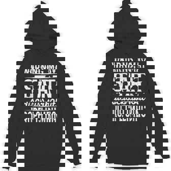 Warning May Start Discuss About Rope Climbing Unisex Hoodie - Monsterry