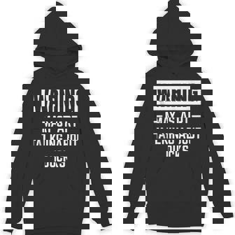 Warning May Start Talking About Ducks Feeding Ducks Tank Top Unisex Hoodie - Monsterry