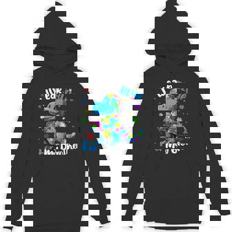 I Wear Blue For My Brother Autism Awareness Puzzle Family Hoodie | Mazezy