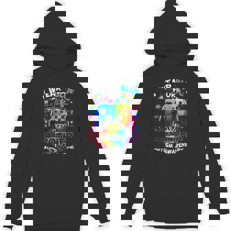 I Wear Blue For My Brother Autism Awareness Video Game Hoodie | Seseable UK