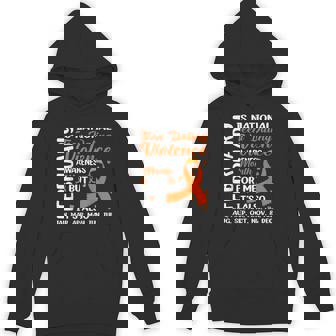 Wear Orange Ribbon For Teen Dating Violence Awareness Month Unisex Hoodie - Monsterry