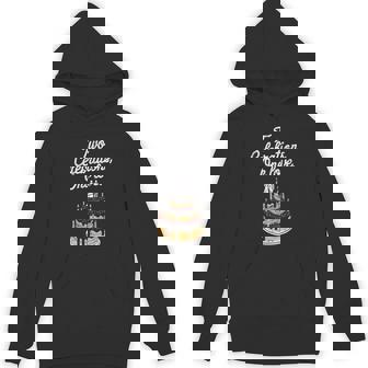 Wedding Cake For Dual Celebrations And Love Unisex Hoodie - Monsterry