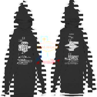 Welcome To Las Vegas Racing One Race Car Strip Formula Track Unisex Hoodie - Monsterry