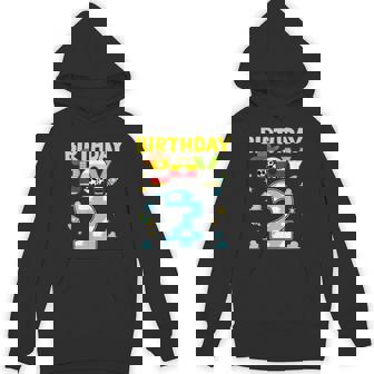 Western Family Birthday Boy 2 Cowboy 2Nd Birthday Hoodie - Seseable