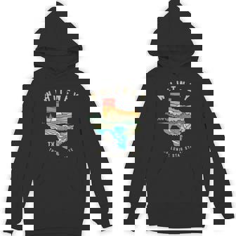 Whitney Texas Outdoors Vintage Nature Illustration Unisex Hoodie - Monsterry