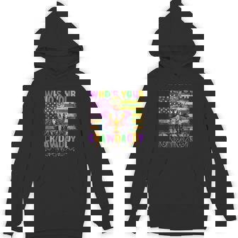 Whos Your Crawdaddy Crawfish Mardi Gras Trump Hoodie - Thegiftio