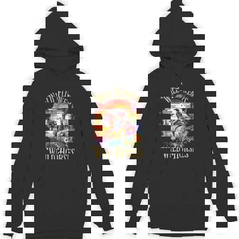 Wild Flowers & Wild Horses Country Sunset Western Cowgirl Hoodie - Monsterry