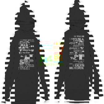 I Will Teach On A Boat Goat I Will Teach Everywhere Teacher Unisex Hoodie - Monsterry