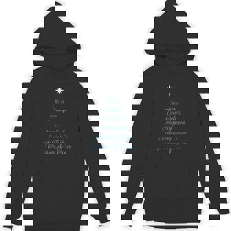 Wonderful Counselor Bible Scripture Christmas Christian Tree Unisex Hoodie - Monsterry