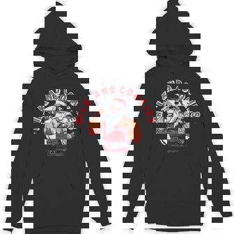 Workout Gym Santa Claus Fitness Bodybuilding Swole Unisex Hoodie - Monsterry