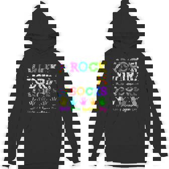 World Down Syndrome Day Rock Your Socks Awareness Support Unisex Hoodie - Monsterry