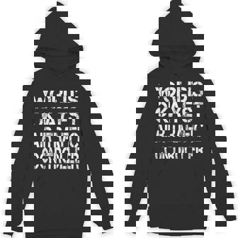 World's Okayest Air Traffic Controller Flight Control Unisex Hoodie - Monsterry