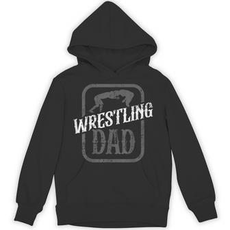 Wrestling Dad Martial Arts Wrestler Wrestle Hobby Father Hoodie | Seseable UK