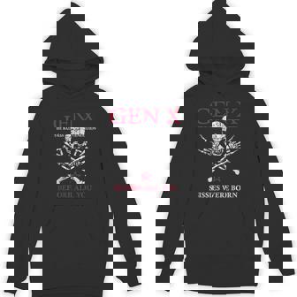 X Generation Before All You Sissie Were Born Skull Rock Hand Hoodie - Thegiftio