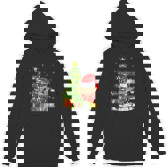 Xmas Tree Family Matching Santa Toy Poodle Christmas Tank Top Unisex Hoodie - Monsterry