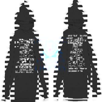 They Not Like Us Touchdown American Football Game Day Lion Hoodie - Thegiftio UK