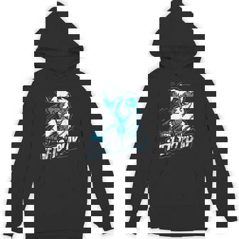 Yeti To Play Bigfoot Ice Hockey Sport Sasquatch Skate Unisex Hoodie - Monsterry