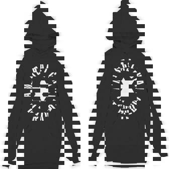 Am Yisrael Chai Israel Star Of David Hebrew Jewish Hoodie | Mazezy