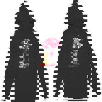 Yorkie Terrier Dog Heart Balloons Valentine's Day Unisex Hoodie - Monsterry