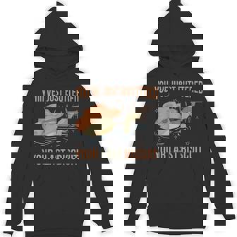 You've Just Buttered Your Last Biscuit Western Frog Hoodie - Seseable