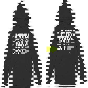 Zombie Bait Halloween Scary Unisex Hoodie - Monsterry
