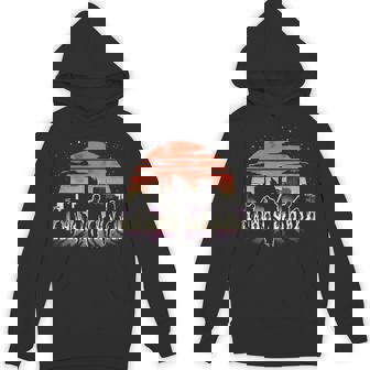 Zombie Horde At Sunset City Apocalypse Survival Horror Art Premium Unisex Hoodie - Monsterry
